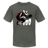 Ghost Cat says,"BOO!" - asphalt