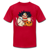 Halloween Cats in Costumes - red