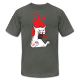 Flaming Mad Cat - asphalt