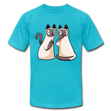 Siamese in Cahoots - turquoise