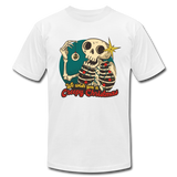 Creepy Christmas Skeleton - white