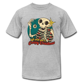 Creepy Christmas Skeleton - heather gray