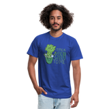 Talk Celery to Me - royal blue
