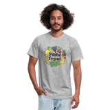 Filthy Vegan - heather gray