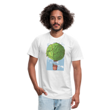 Lettuce Hot Air Balloon - white
