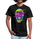 Trippy Skull with Eyeball - black