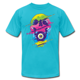 Trippy Skull with Eyeball - turquoise