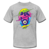 Trippy Skull with Eyeball - heather gray
