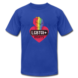 LGBTQI+ Rights - royal blue