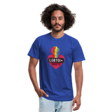 LGBTQI+ Rights - royal blue