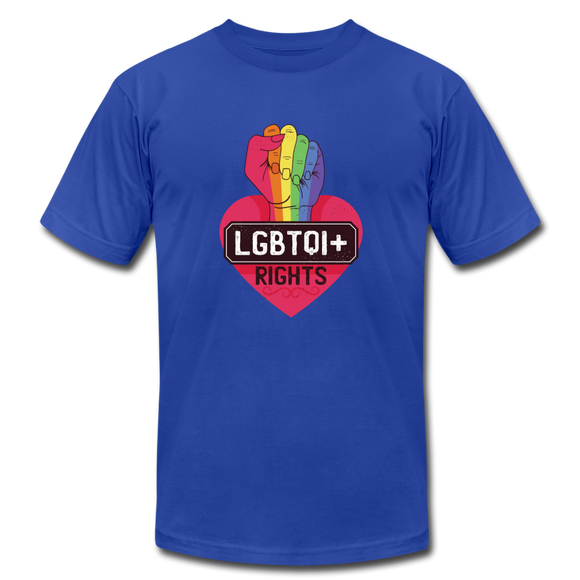 LGBTQI+ Rights - royal blue